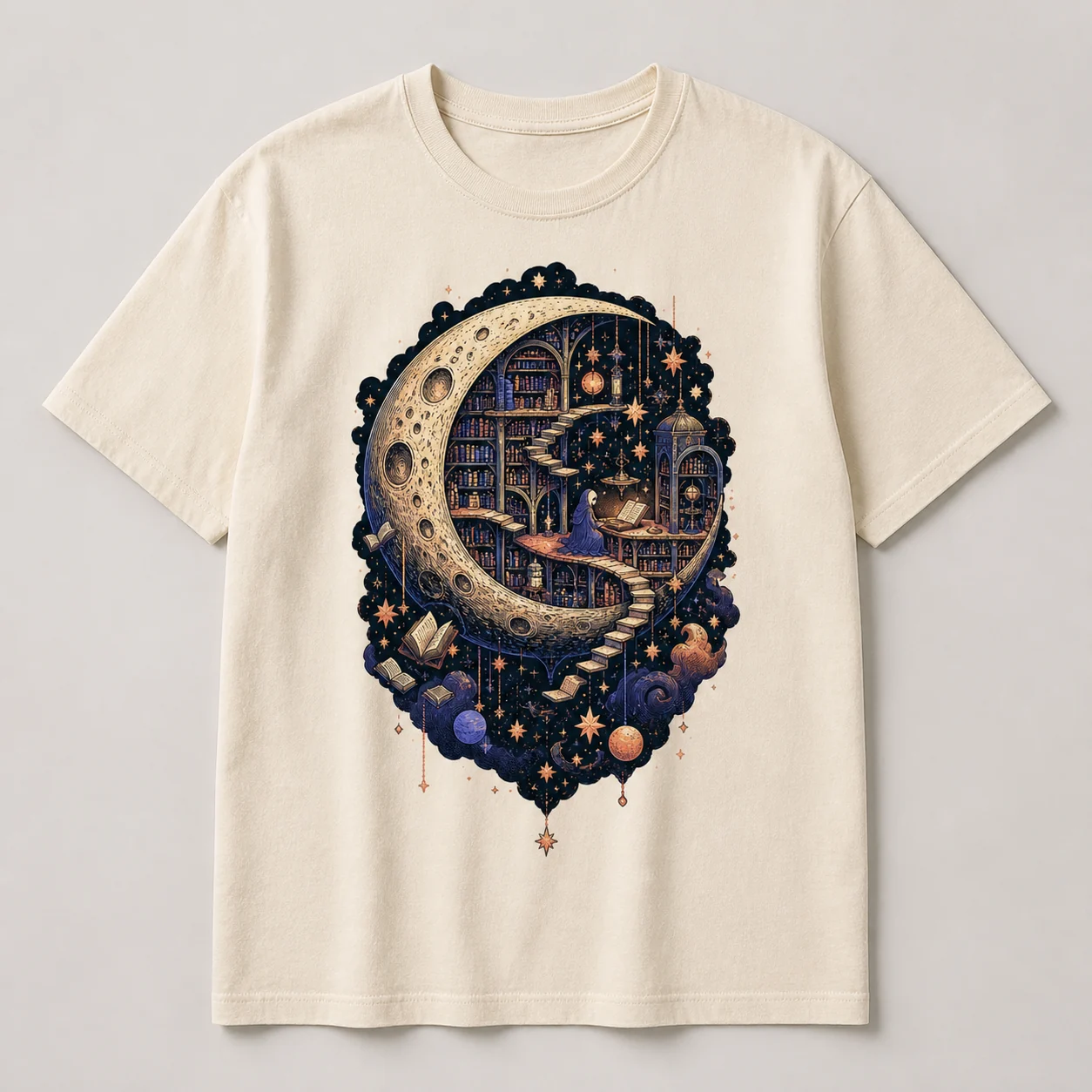 The Moon Archive natural T-shirt